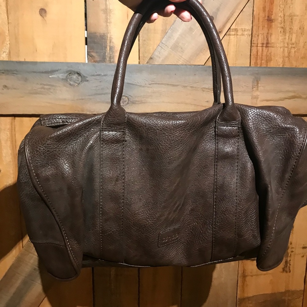 Brown handbag